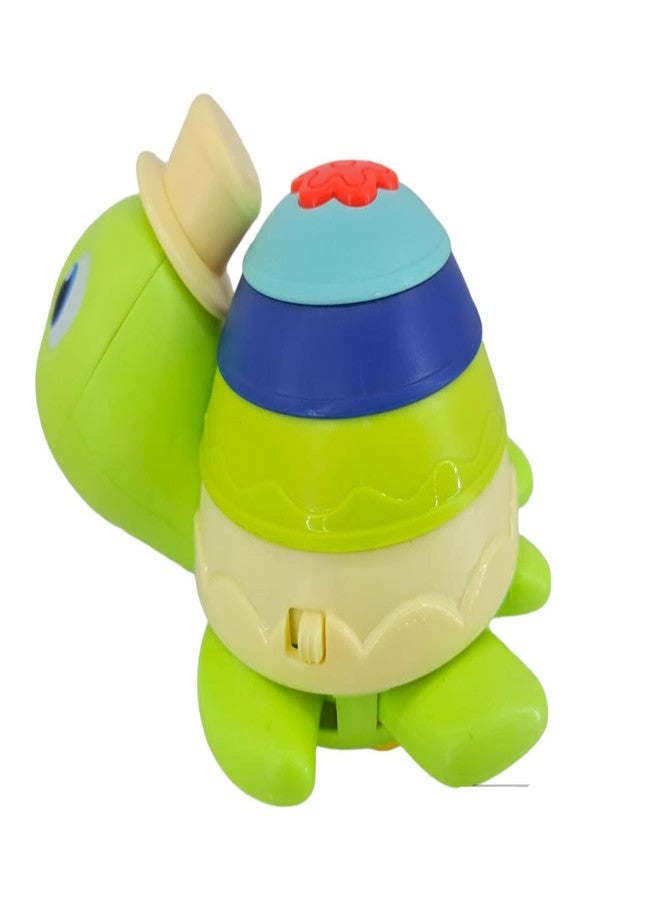 JNiL Push Back Friction Toy with Lighting Music tortise Toy (Pack of 1) - Image 5